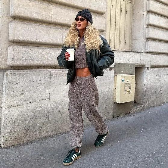 Образ с кожаной курткой