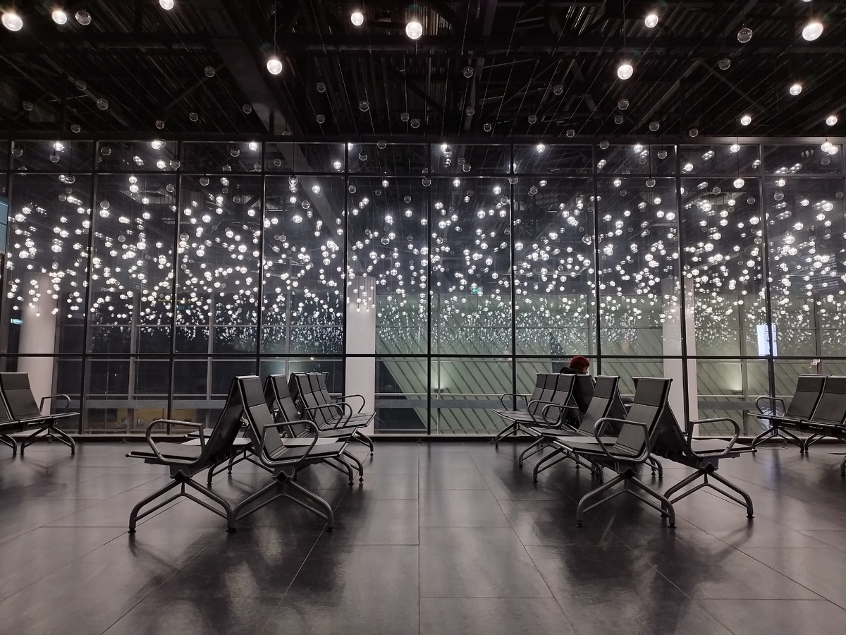 Космический аэропорт. Фото из личного архива автора.