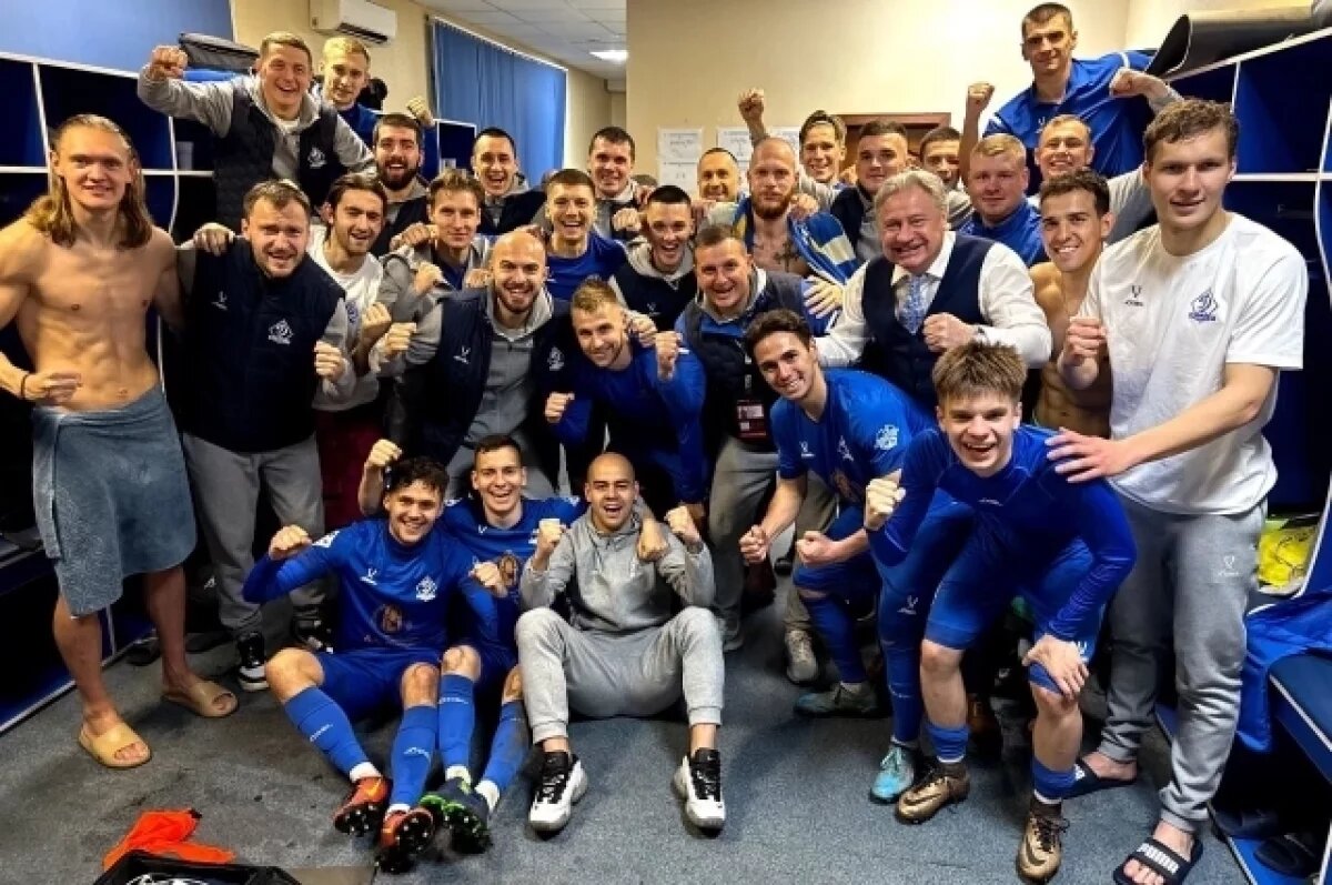    ФК «Динамо-Брянск» одержал уверенную победу в первом домашнем матче сезона