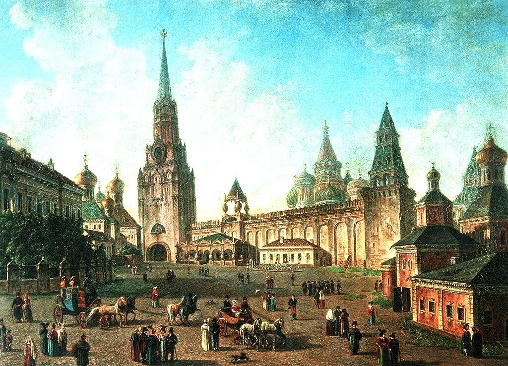 Вид допожарной Москвы кисти Ф.Я.Алексеева