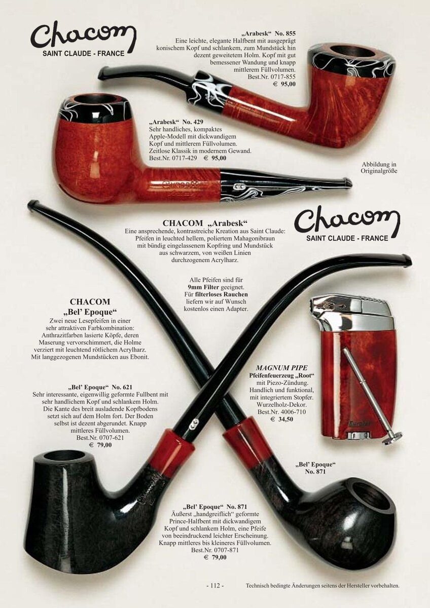 Страница каталога "Dan Pipe" за 2004 год