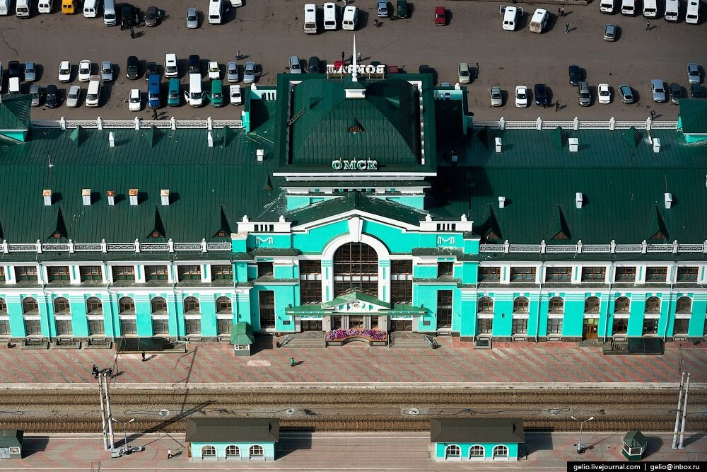 Вокзал г. Омск, фото взято из интернета!