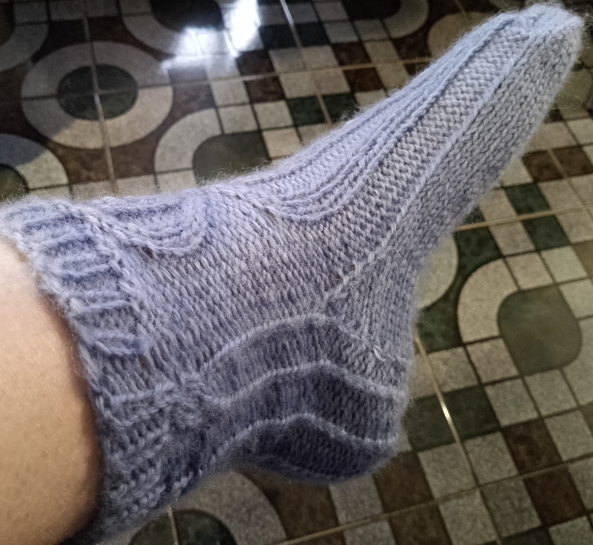 Носок готов