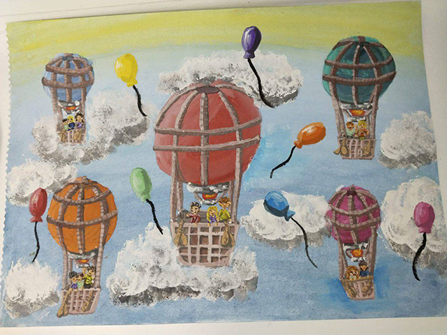 Через тернии к звездам: рисунок тверской студентки побывал в космосе