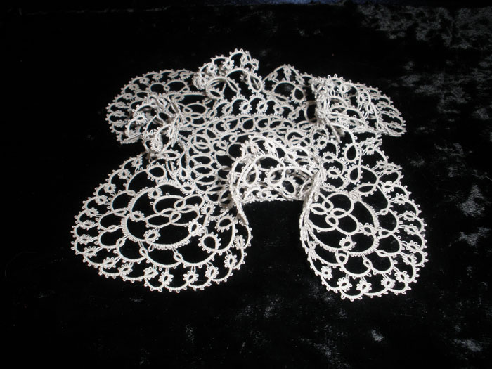 Фото автора. Небольшая объемная салфетка