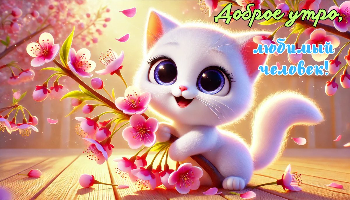 Доброе утро, любимый человек!