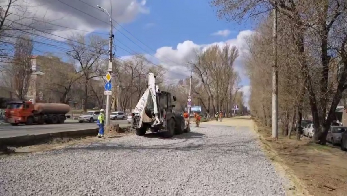    На трамвайный маршрут №3 в Саратове завозят новые рельсыНовости Саратова и области – Сетевое издание «Репортер64»