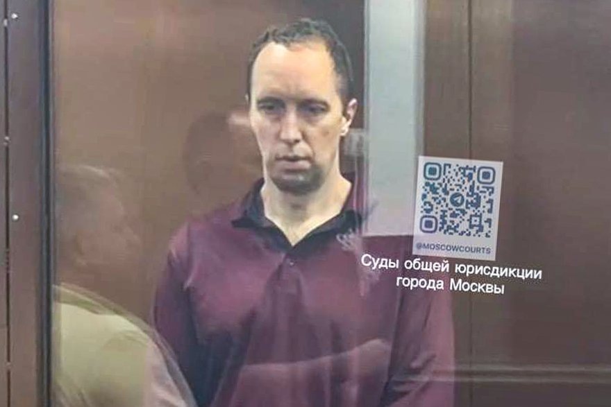    Джозеф Татер во время судебного заседания в Мещанском суде.. Фото: Мещанский суд Москвы / ТАСС