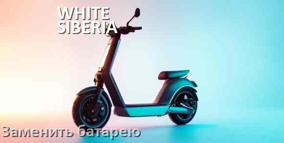 
Как у электросамоката WHITE SIBERIA поменять аккумулятор и заменить батарею