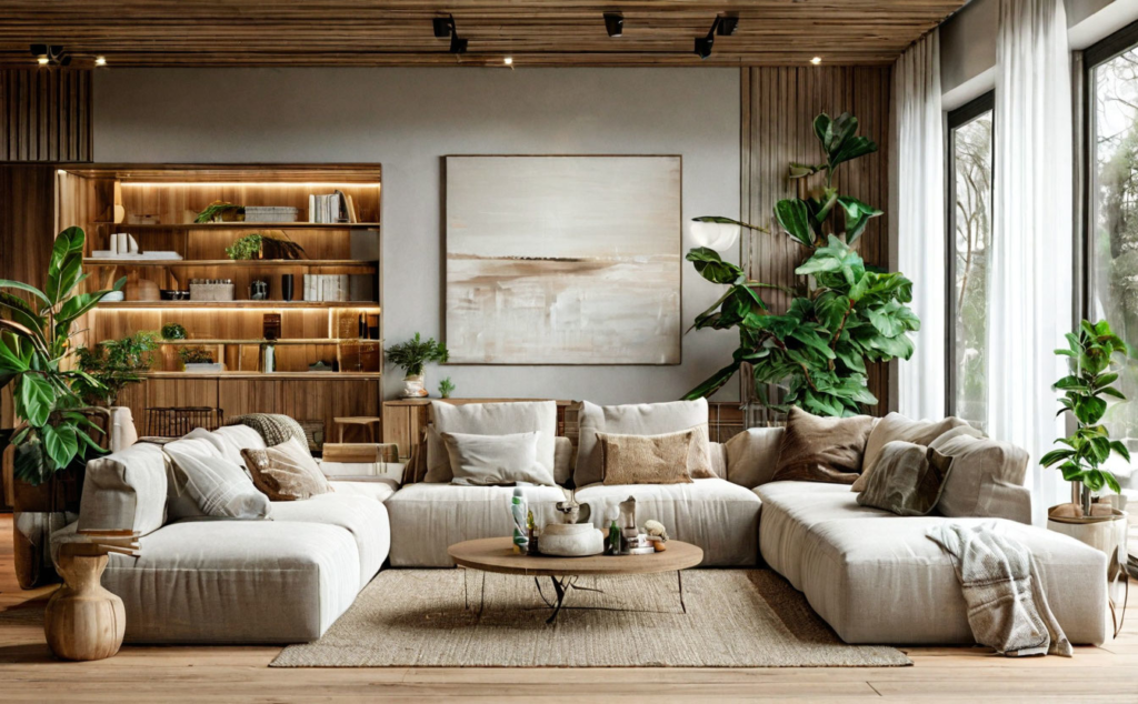    Однокомнатная квартира в скандинавском стиле функционального дизайна Keri