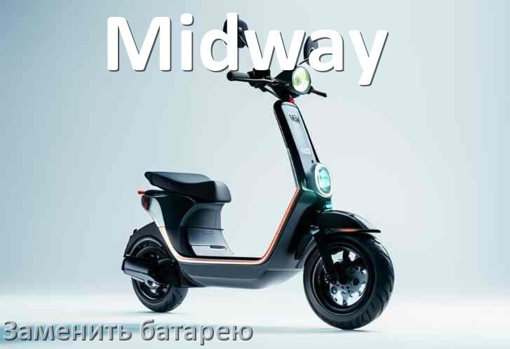 
Как у электросамоката Midway поменять аккумулятор и заменить батарею