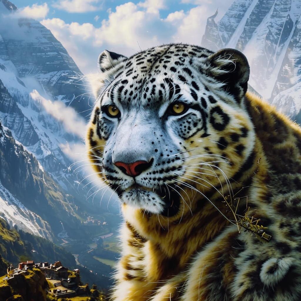 Снежные барсы — не просто хищники, а символы горных вершин и хранители природного равновесия.