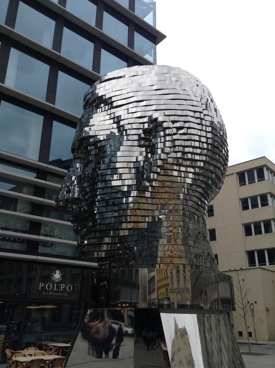 Голова  Кафки. /фото автора/