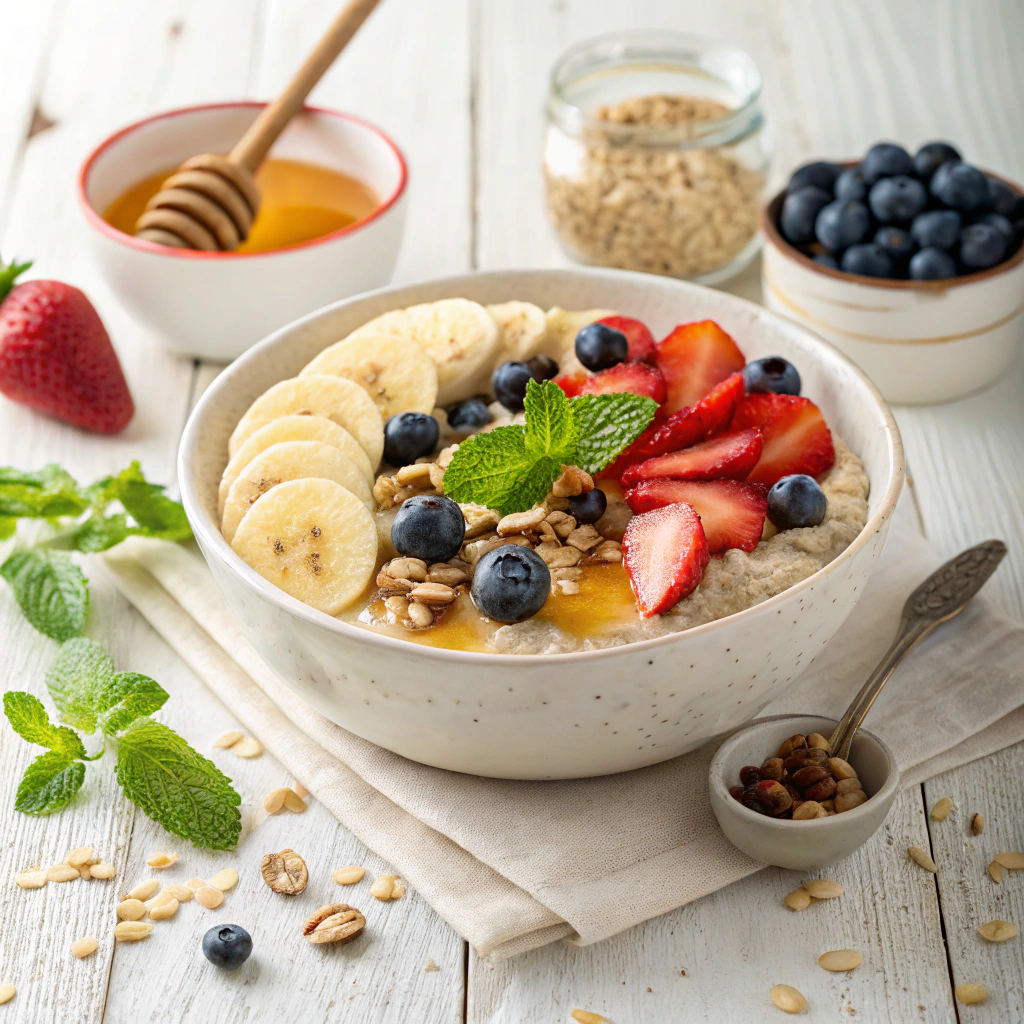 Быстрые овсянки с фруктами: идеальный завтрак для студентов