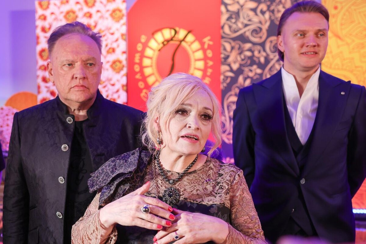    Надежда Кадышева с мужем и сыном. © Belkin Alexey/globallookpress.com