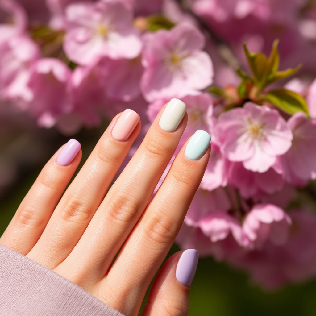 5 весенних идей маникюра