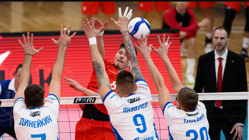 Фото с последнего матча между «Белогорьем» и петербургским «Зенитом».📷Фото: ВК «Белогорье»