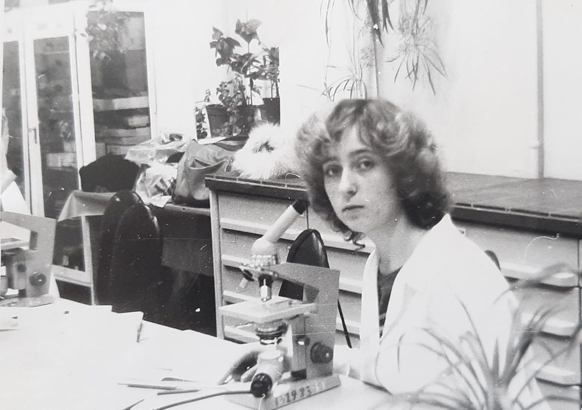 1992 г. Пара по ботанике, 1-й курс. АлтГУ