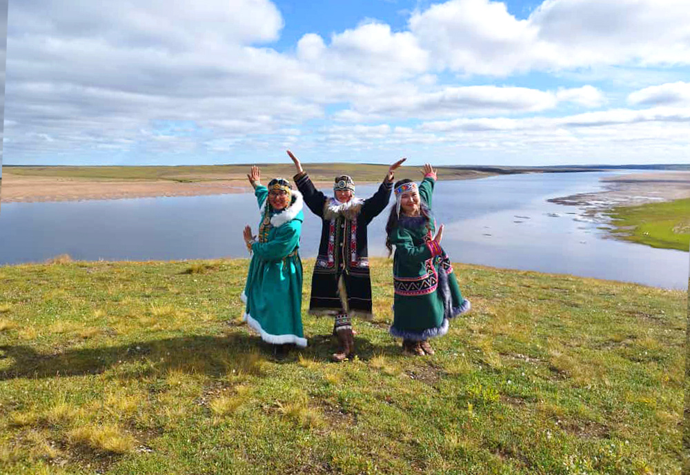 Таймыр, Красноярского края, национальный поселок Попигай. Фото: Лидия Большакова / Фотобанк ПОРА