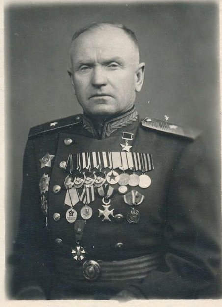 Герой Советского Союза гвардии генерал-майор П.П. Брикель (1903 - 1983). Источник: открытый доступ