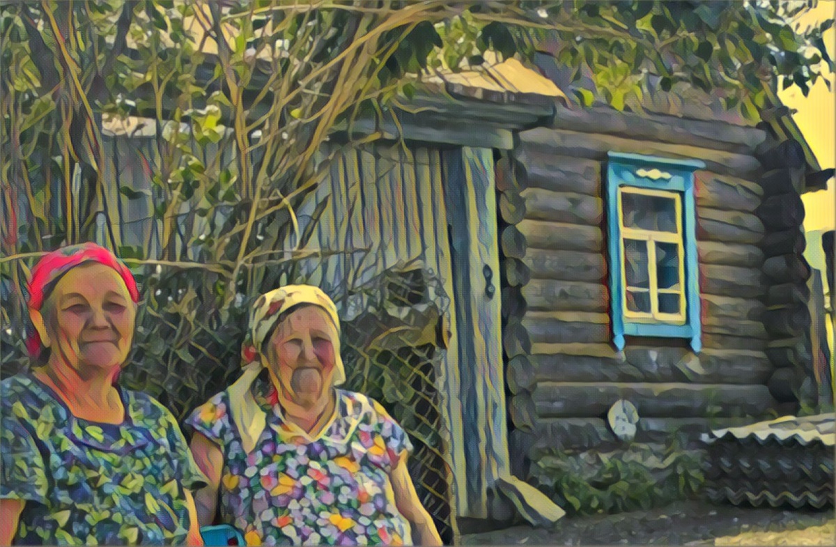 Мария Поликарповна и Галина Ивановна