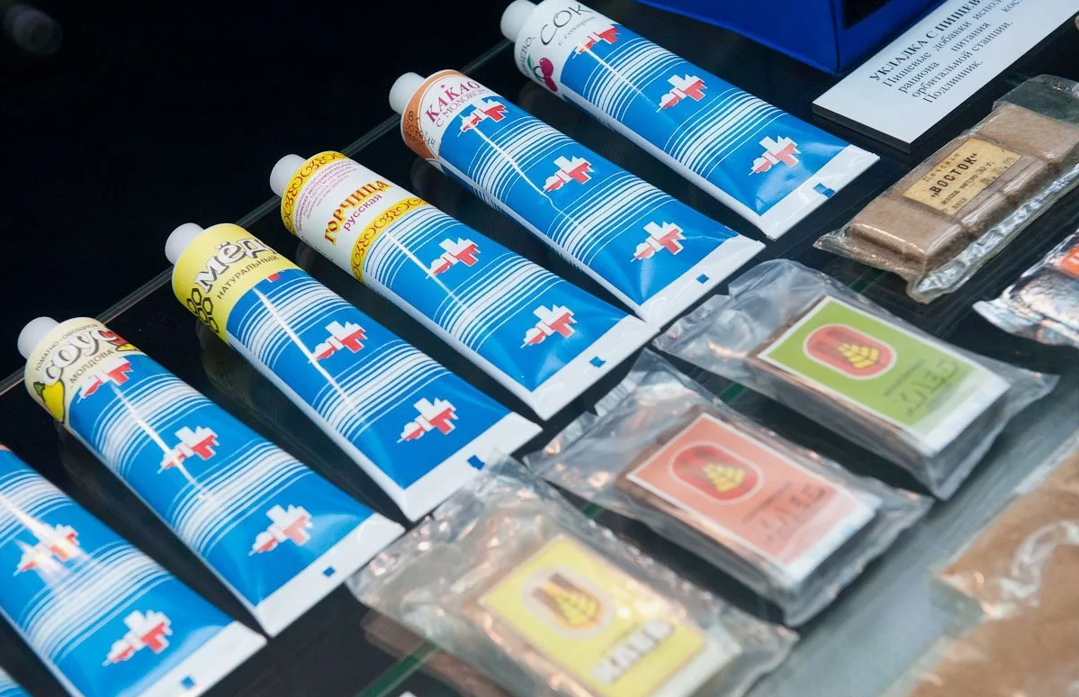 Сладкая часть рациона космонавтов.