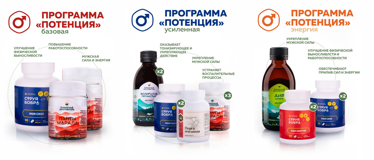«Алтайский заготовитель» Программа «Потенция»