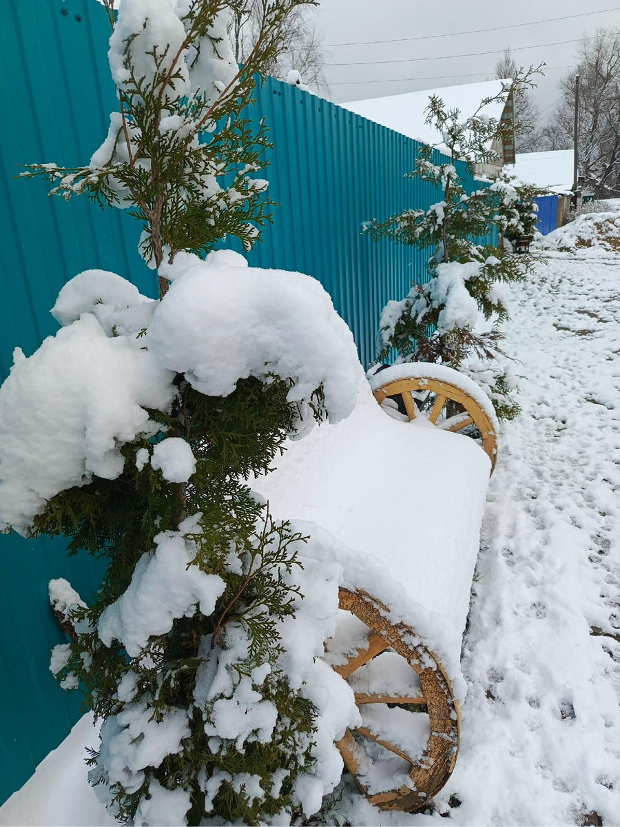 Зима ❄❄❄ в апреле