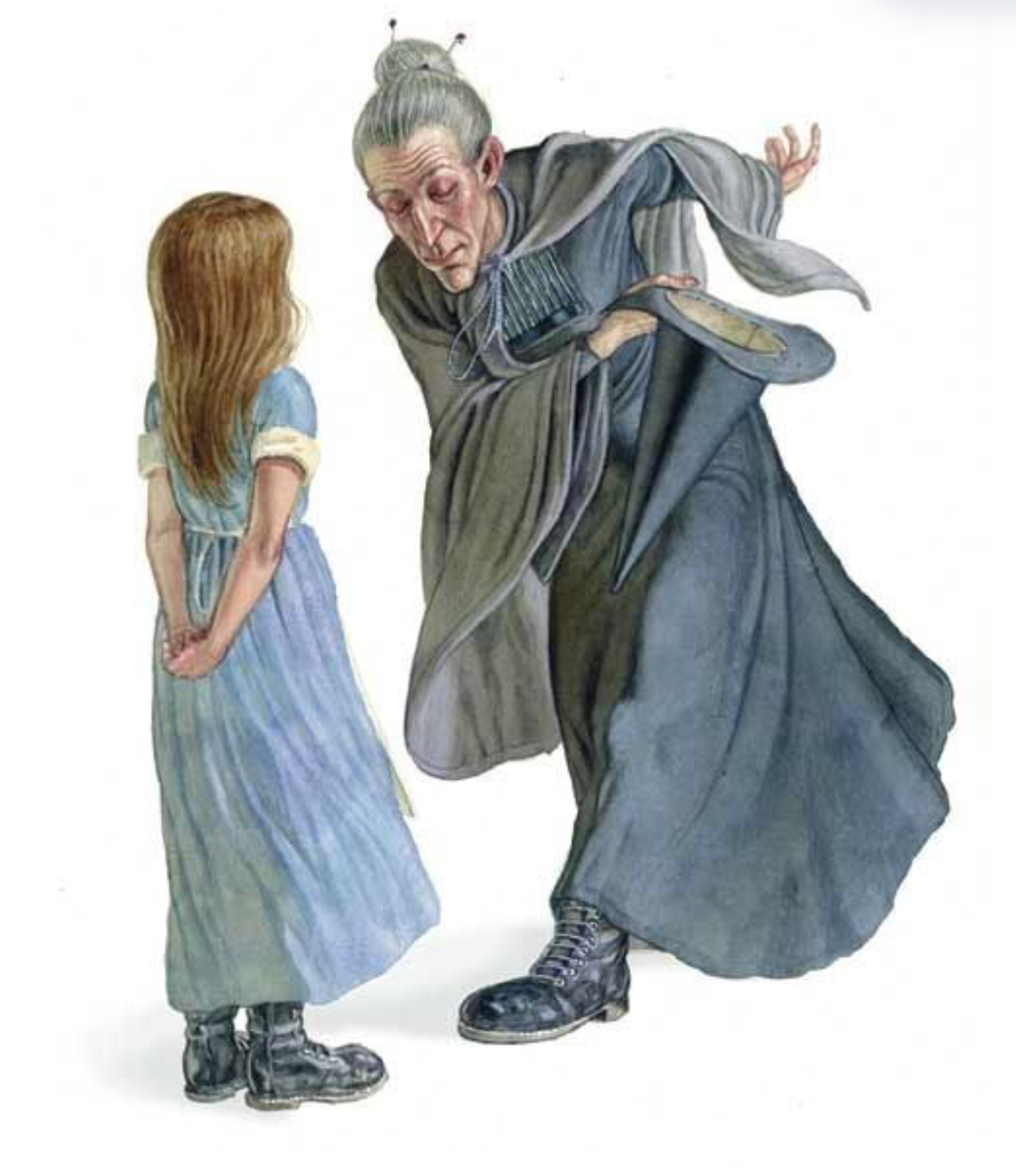 Главный персонаж в книге - ведьмомаг-вундеркинд Эскарина Смит. 