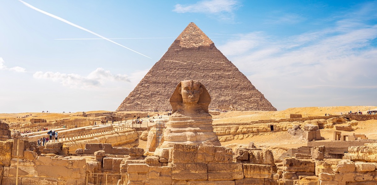 Сфинкс в Гизе.