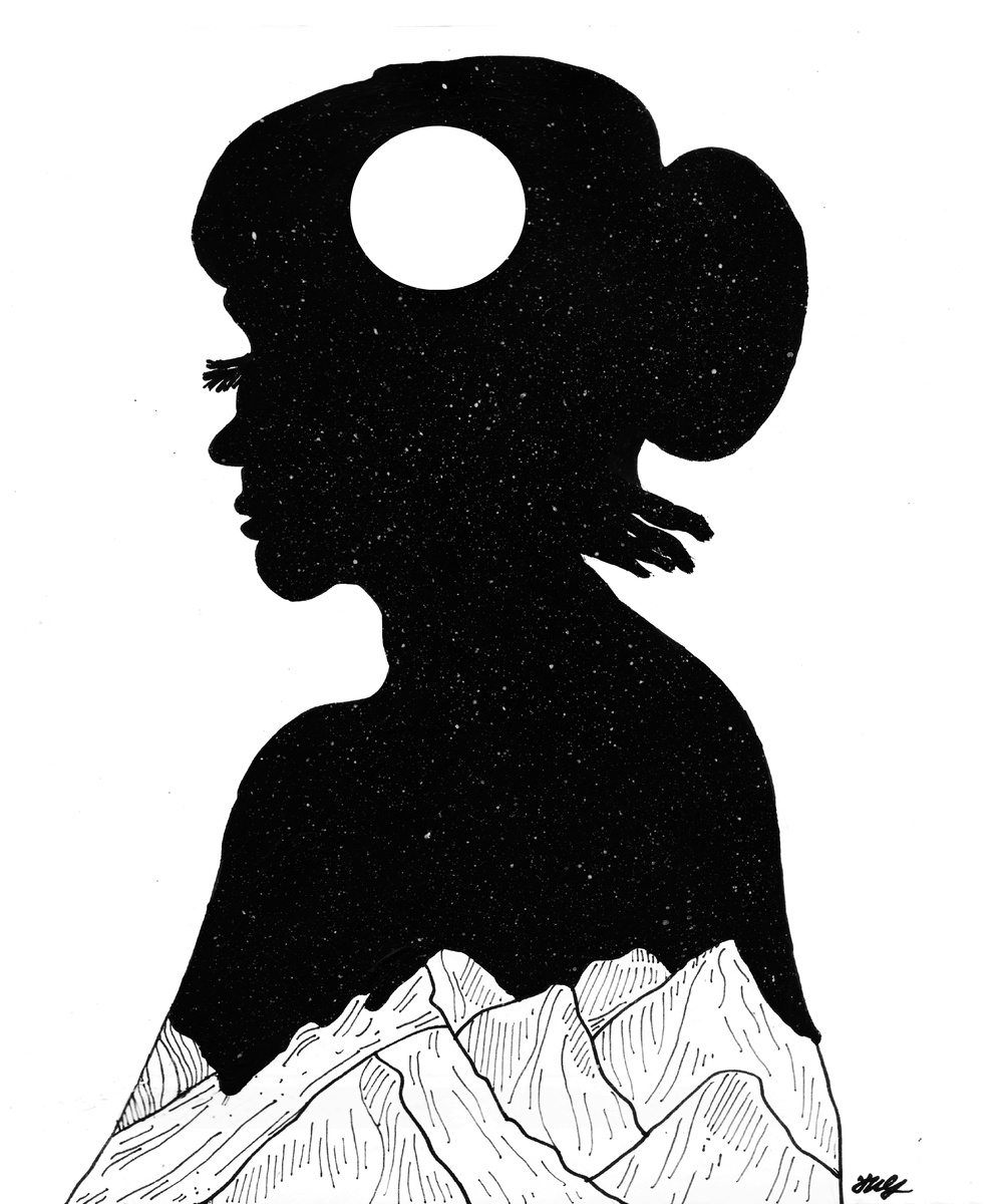 Работа из скетчбука INSIDE of Me Dark woods vol 9 (1) — 3 марта 2025 — 3 апреля 2025