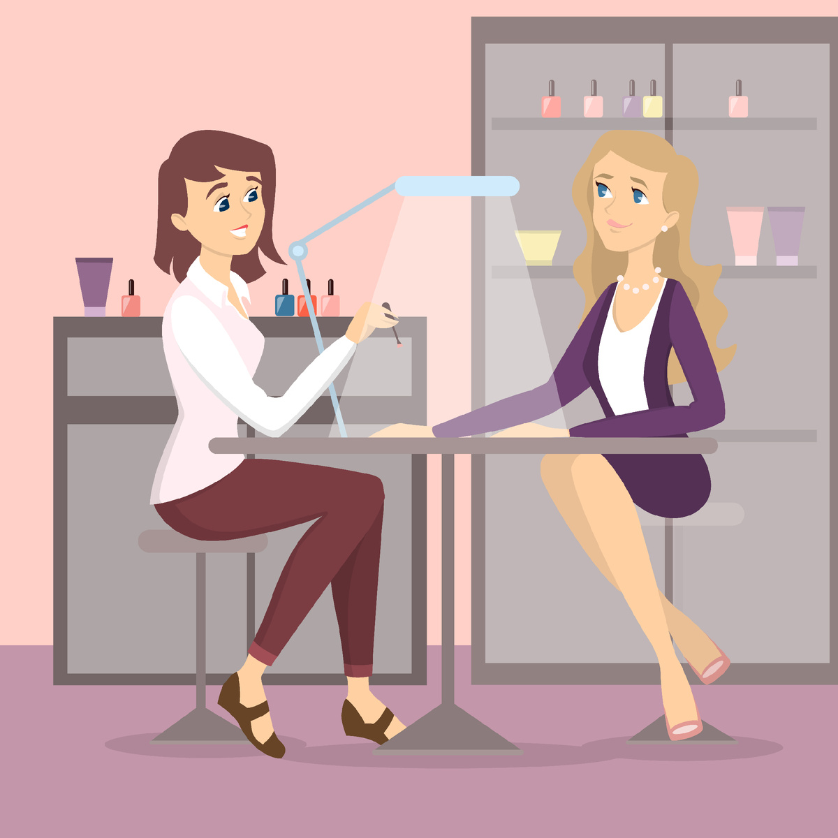 <a href="https://ru.freepik.com/free-vector/manicure-salon-manicurist-doing-procedure-with-nail-polish_27953106.htm">Изображение от vector4stock на Freepik</a>