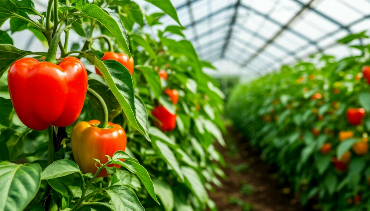 перец в теплице