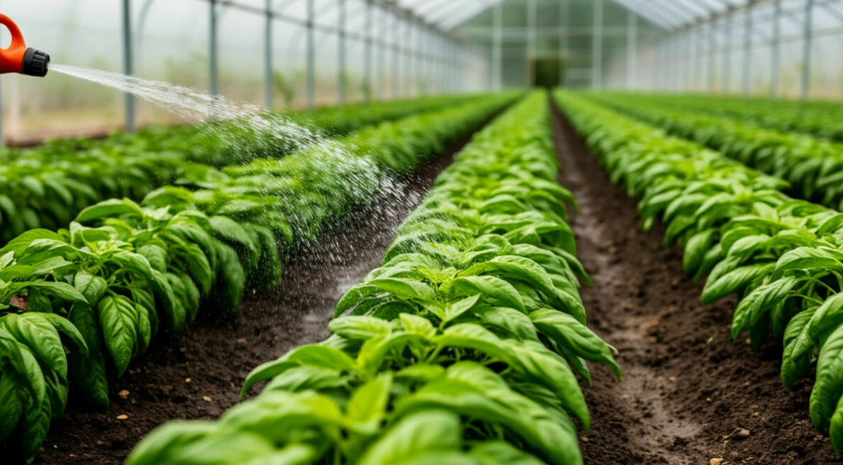 полив перца