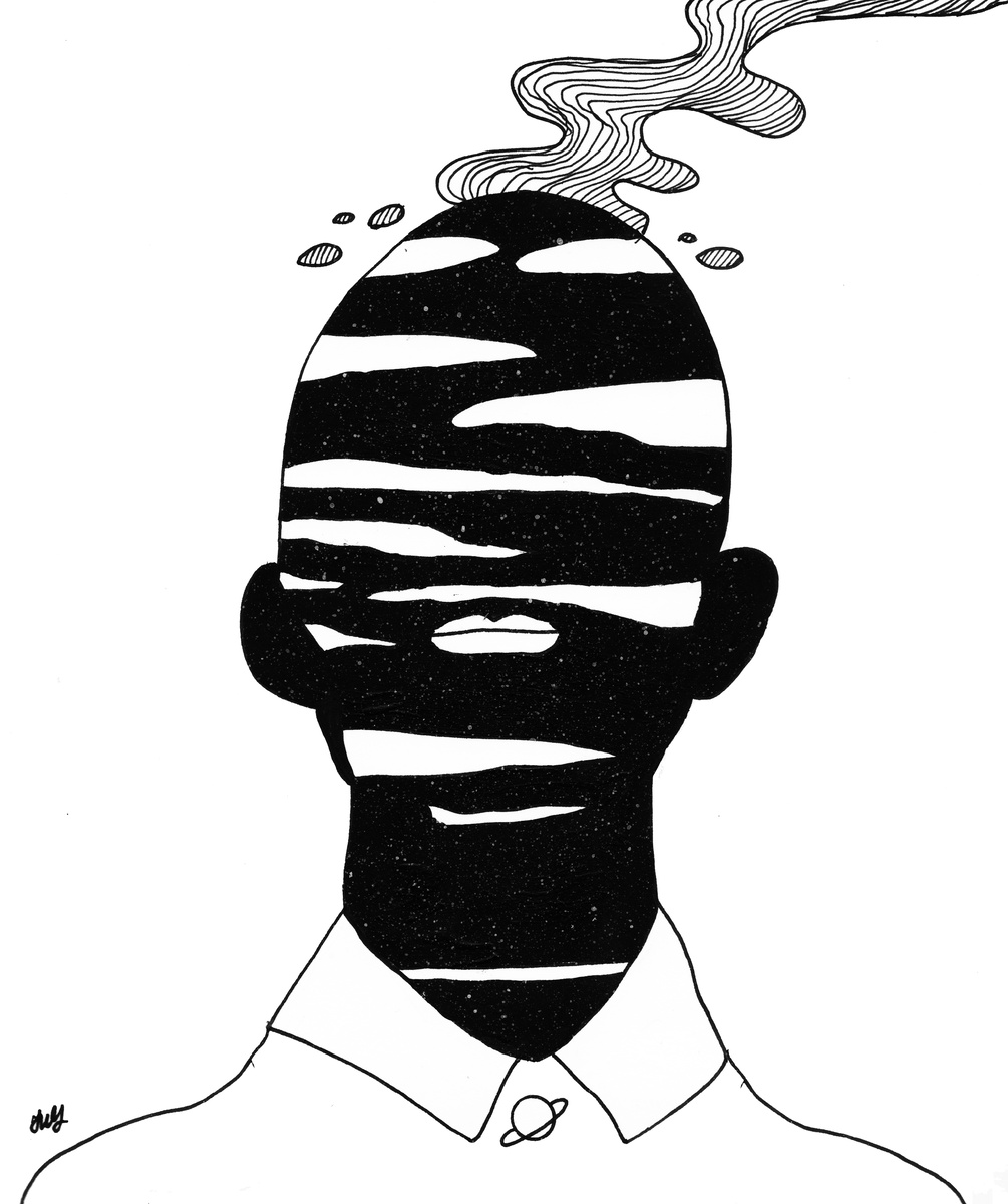 Работа из скетчбука INSIDE of Me Dark woods vol 9 (1) — 3 марта 2025 — 3 апреля 2025