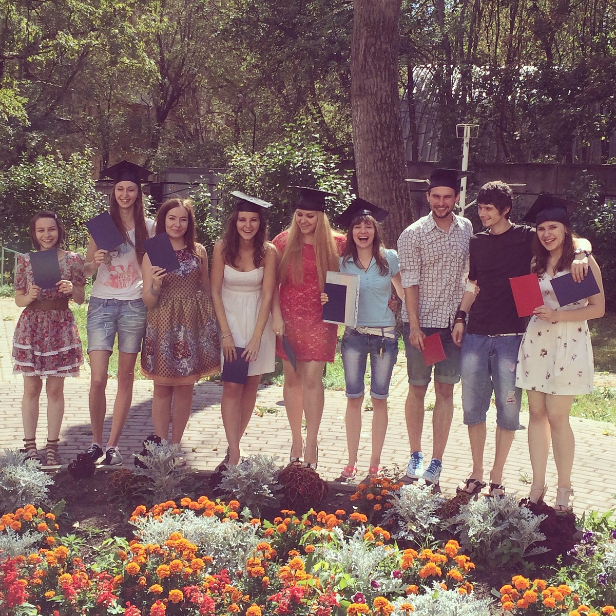 Вручение дипломов