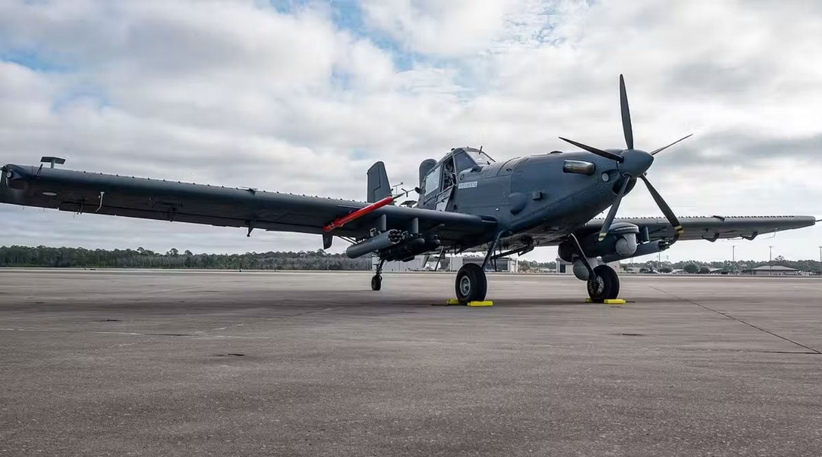 OA-1K Skyraider II. Фото ВВС США