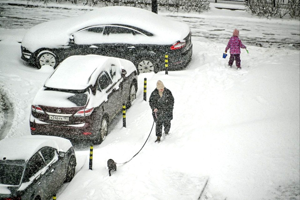    В Москву вернулась зима Михаил ФРОЛОВ