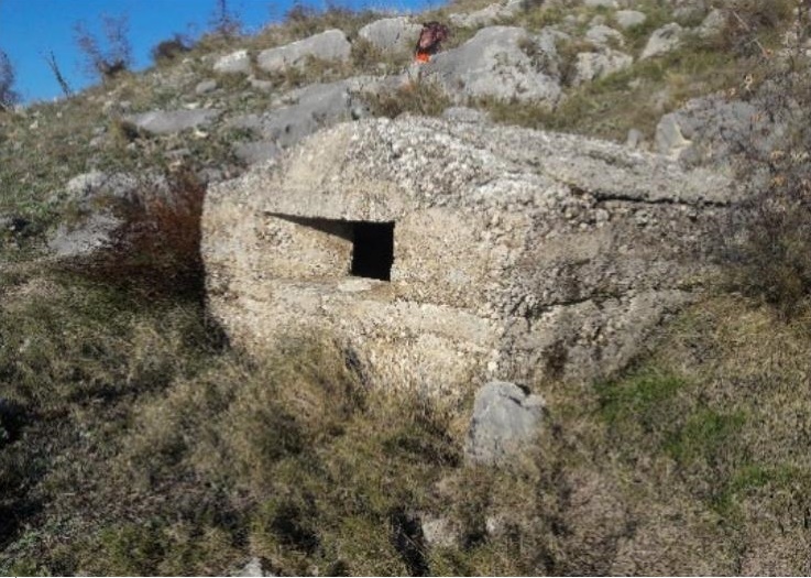 итальянский бункер на холме Попель, Донье-Поле (Андрия Накич, 2019)