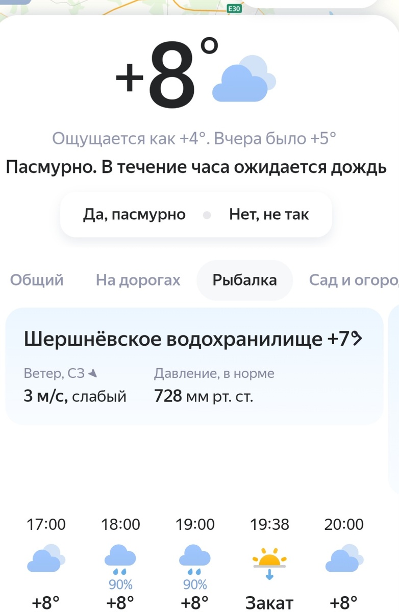Погодка сегодня хмурая. Фото автора