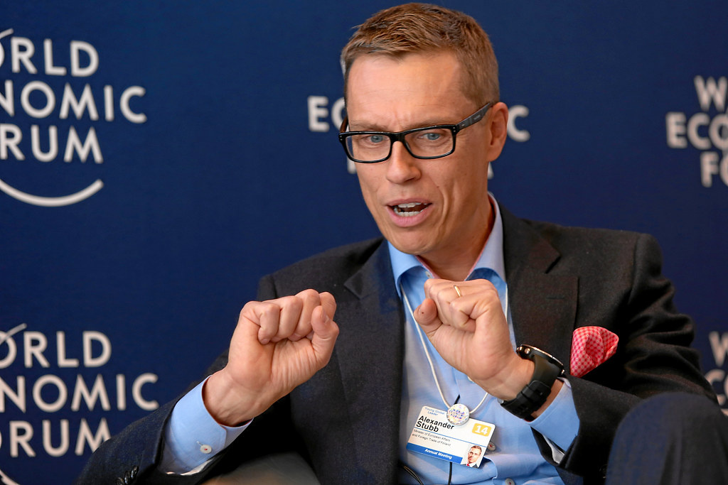 Александр Стубб. Фото: Jolanda Flubacher / WEF / Flickr