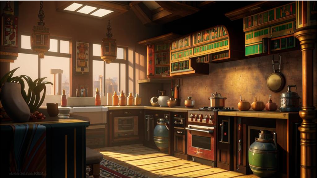 Изобрадение сгенерированоо Кандинский 3.1