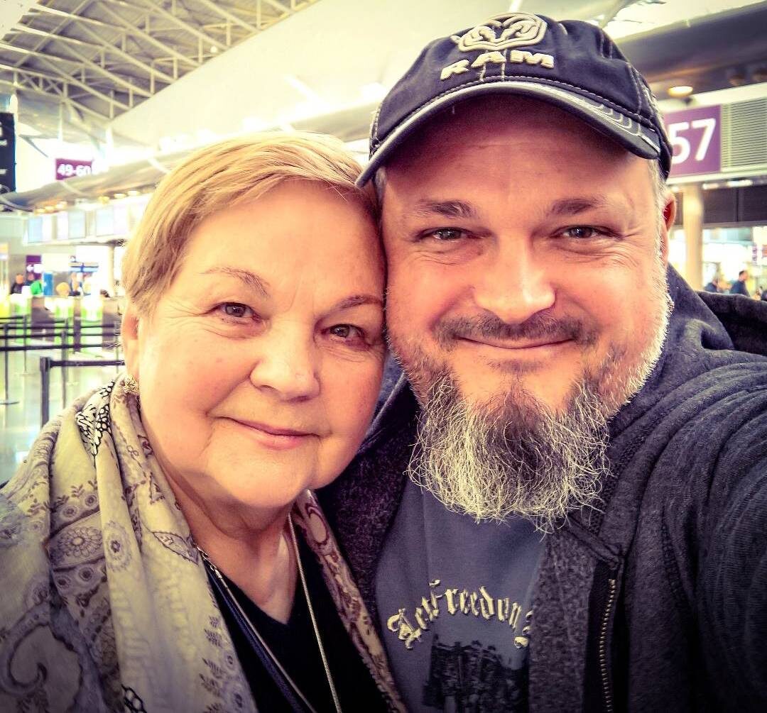    Таисия Литвиненко и ее сын Назар СтригунСоцсети