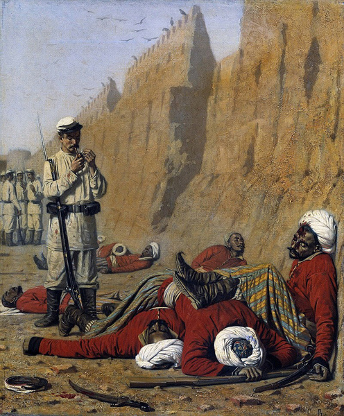 Рис.1. После удачи. В.В. Верещагин, 1868-1869 гг.