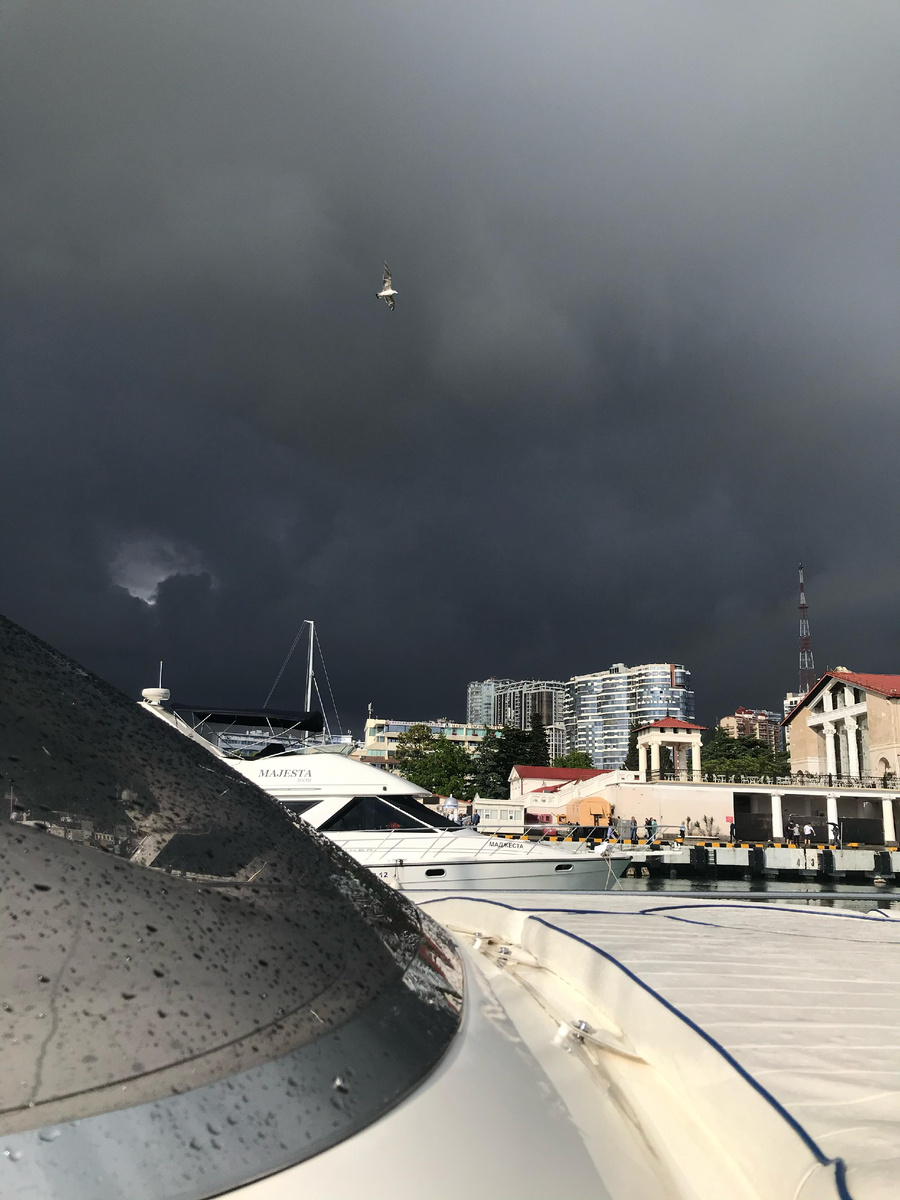 Фото после шторма