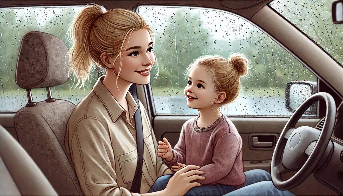 Объяснить ребенку почему идет дождь можно в разной форме