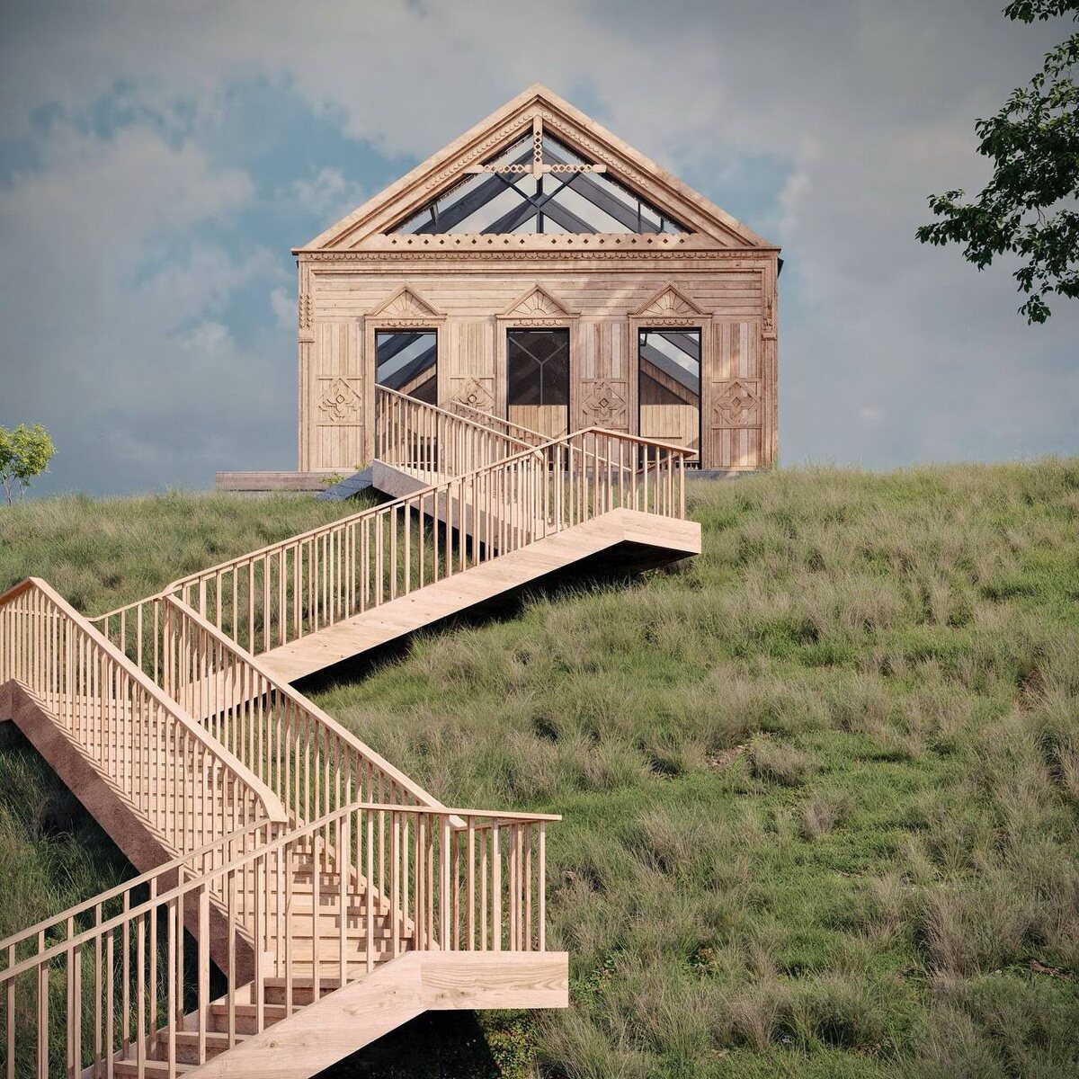 Проект парк-отеля от бюро ЗОВ