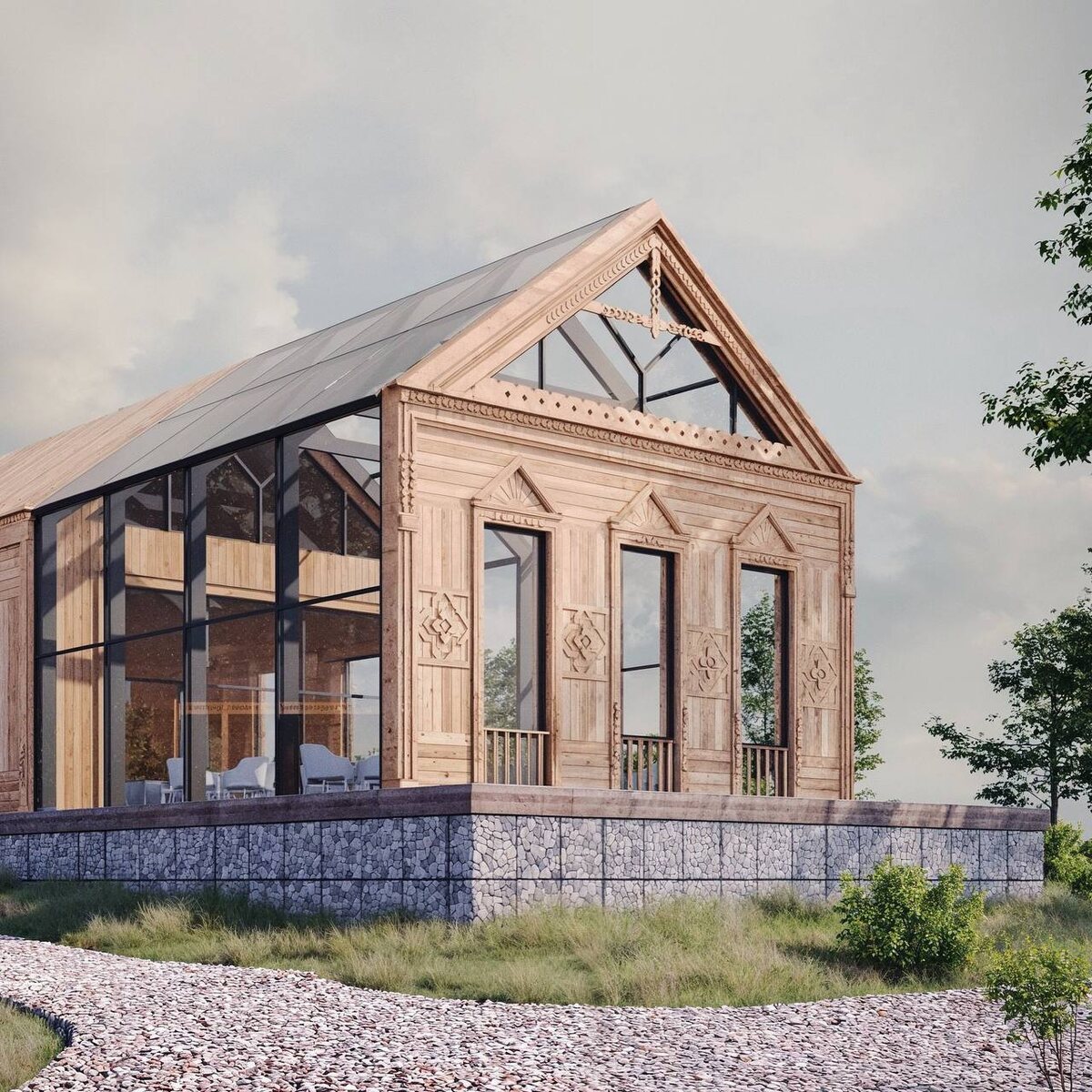 Проект парк-отеля от бюро ЗОВ