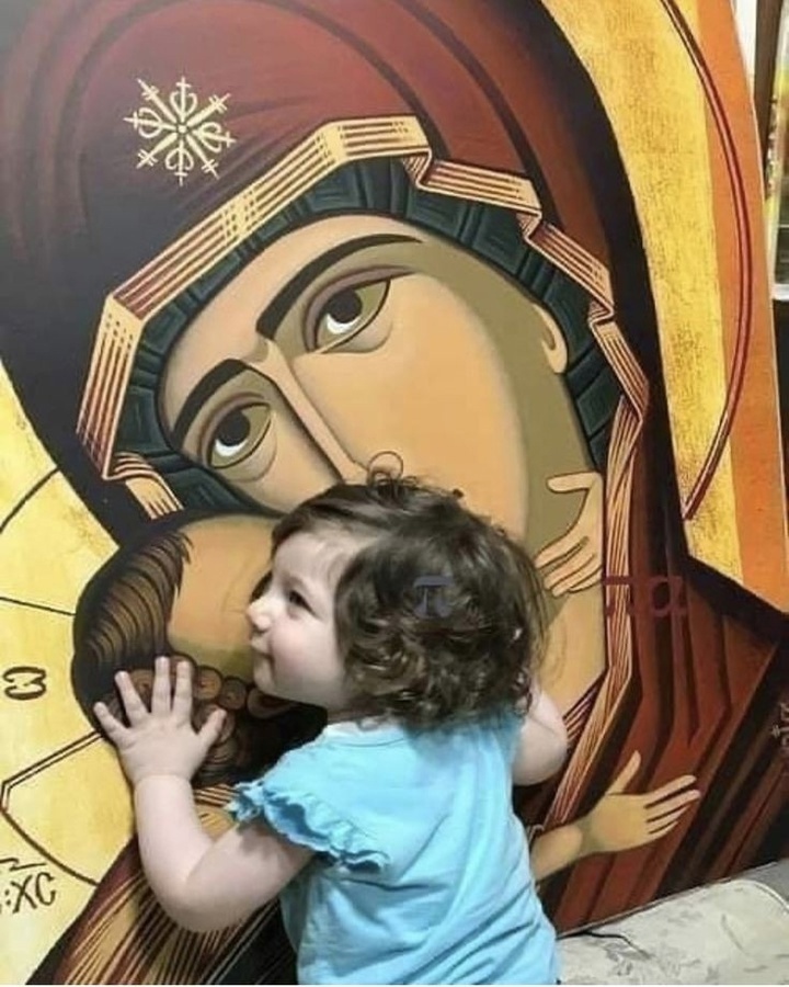 Первая встреча с Богом. Фото из свободного источника в Интернетеэ