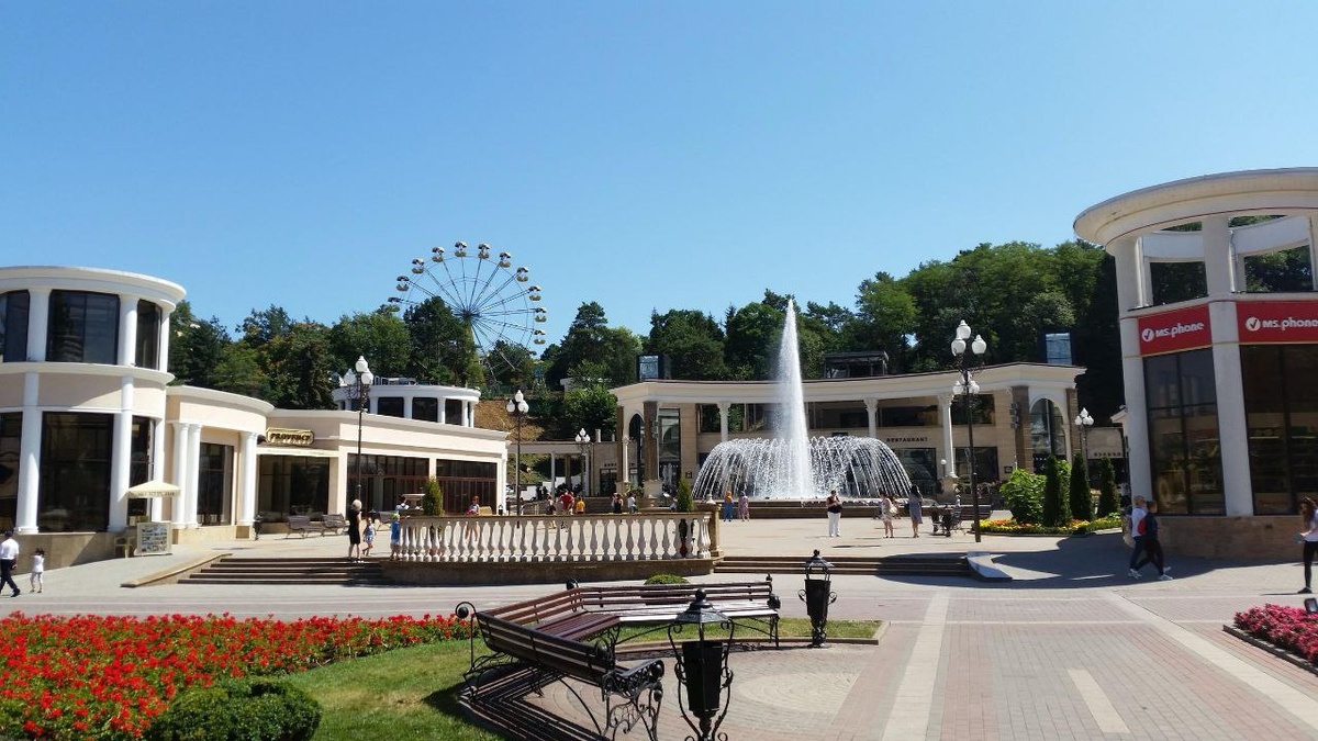 Курортный бульвар в Кисловодске